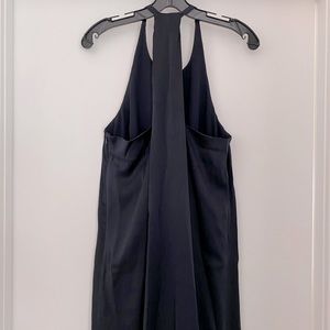 Club Monaco dark blue silk dress